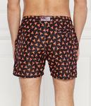 Шорты мужские St.Barth с принтом из омаров, черный - фото 2