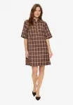Платье-Рубашка numarlie Nümph, Black Coffee - фото 2