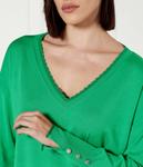 Свитер Regular fit Liu Jo, зеленый - фото 4