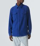 Кашемировая рубашка-оверсайз God's True Cashmere, Lapis Lazuli - фото 3