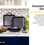 Набор посуды Lodge Chef Gourmet Set с аксессуарами, 3 шт, цвет Black - фото 2