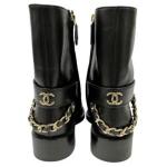 Ботильоны женские черные Chanel - фото 5