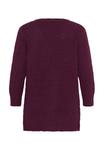 Джемпер Kaffe Curve ANIA, Windsor Wine/Dark Red - фото 10