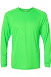 Футболка с длинным рукавом Paragon Long Islander Performance, цвет neon lime - фото