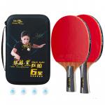 Ракетка для пинг-понга DOUBLE FISH, professional six-star, horizontal racket - фото 4