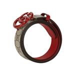 GUCCI Ремень GG Marmont, Ebony - фото 6