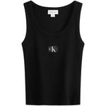 SS25 майка женская Calvin Klein, черный - фото