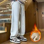 Джинсы Unisex Jeep, Светло-голубые на флисовой подкладке - фото 5