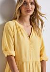Платье-рубашка STREET ONE, лимонно-желтый - фото 5