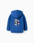 Детская толстовка с капюшоном, 100% хлопок Zippy, синий - фото 2