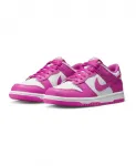 Кроссовки Active fuchsia dunk low Nike, розовый - фото 2