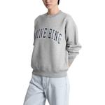 Свитшот с логотипом Anine Bing, серый - фото 3