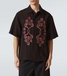 Вышитая рубашка Reflection Commas, Charcoal/Mauve - фото 3