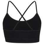 Спортивный бюстгальтер Hummel Juno Seamless, черный - фото 2