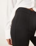 Узкие брюки Mango Paloma черного цвета - фото 3