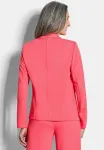 Mit reverskragen blazer Goldner, Coral - фото 3