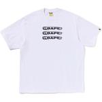 Футболка с принтом логотипа A BATHING APE, белый - фото 5