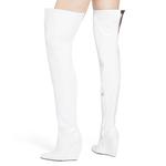 Сапоги женские Giuseppe Zanotti, серебряный - фото 2