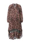 Платье Ulla Popken Day dress, Pine Brown/Brown - фото 7