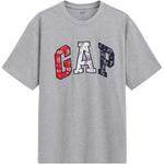 Футболка унисекс GAP, черный - фото 4