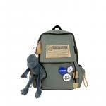 Рюкзак DCLOUD Backpacks, Ecru with Badge+Gray Frog - фото 3