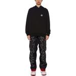 Мотив с принтом худи на шнурке BALLY, черный - фото 5