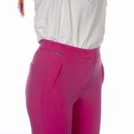 Розовые брюки Kontatto, розовый - фото 4