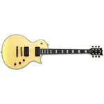 Гитара ESP LTD Eclipse-1000T CTM, гриф из эбена Маккасар, отделка Vintage Gold Satin - фото