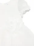 Платье из тюля пуэн-деспри Monnalisa, белый - фото 3