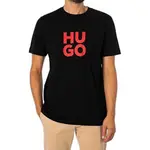 Футболка HUGO Daltorip 10261710, черный - фото 3