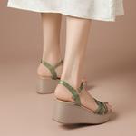 Сандалии женские Boerdiqi, бежевый - фото 9