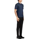 Рубашка-поло мужская Prada, темно-синий - фото 5