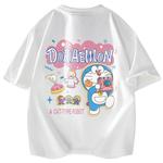 Футболка унисекс Doraemon, белая (усовершенствованная гипсофила) - фото 6
