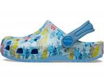 Сабо Crocs Kids Stitch Classic Clog, цвет Stitch/Floral - фото