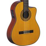 Акустическая гитара Oscar Schmidt OC11CE Nylon String Classical Cutaway Acoustic Electric Guitar, Natural - фото 2