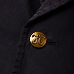 Куртка Willy Chavarria Washed Box Cutter Jacket 'Navy', синий - фото 3