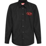 Футболка Simply D Cotton от DIESEL, черная - фото