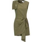 Мини-платье с детализированной полоской MSGM, Jasper - фото