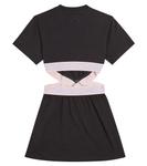 Платье bookish из хлопкового джерси Off-White Kids, черный - фото 3