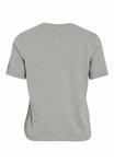 Футболка Rouge Edit Basic T-shirt, Light Grey Melange/Light Grey - фото 6