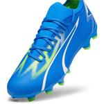 Футбольные бутсы Ultra Match FG/AG Puma, белый - фото 4