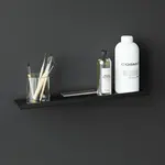 Полка для ванной Architect S+ Cosmic, черный/сталь - фото 2