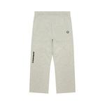 Брюки прямого кроя с нашивкой Logo Aape, серый - фото