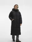 Стеганое пальто Vero Moda "VMKLEA LONG COAT NOOS", черный - фото 6
