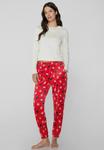 Пижамные брюки Tezenis Pyjama bottoms, Print/Mottled Red - фото 2