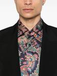 ETRO рубашка с принтом пейсли, синий - фото 5