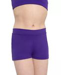 Шорты базового кроя с низкой посадкой для девочек Team Basic Capezio, фиолетовый - фото