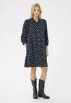 Платье Part Two Shirt dress, Dark Navy Fragile Print/Black - фото 2