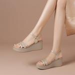 Сандалии женские Boerdiqi, зеленый - фото 11