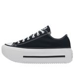 Кроссовки (WMNS) Converse Chuck Taylor Double Stack 'Black' - фото